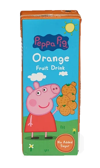 Peppa Gris Appelsindrikk 200ml