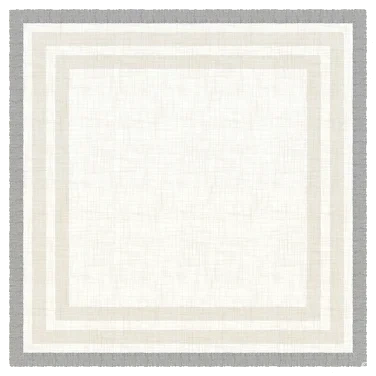 Duk Dunicel 84x84cm Rigato Black