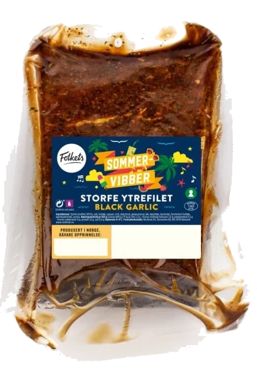 Storfe Ytrefilet Bit Black Garlic Sommervibber