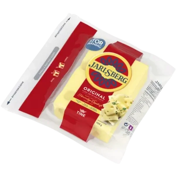 Jarlsberg Skorpefri 700g Tine