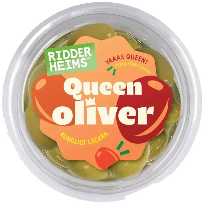 Queenoliver i Örtmarinad 160g Ridderheims