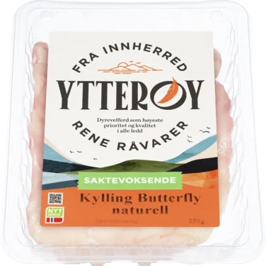 Kylling Butterfly 250g