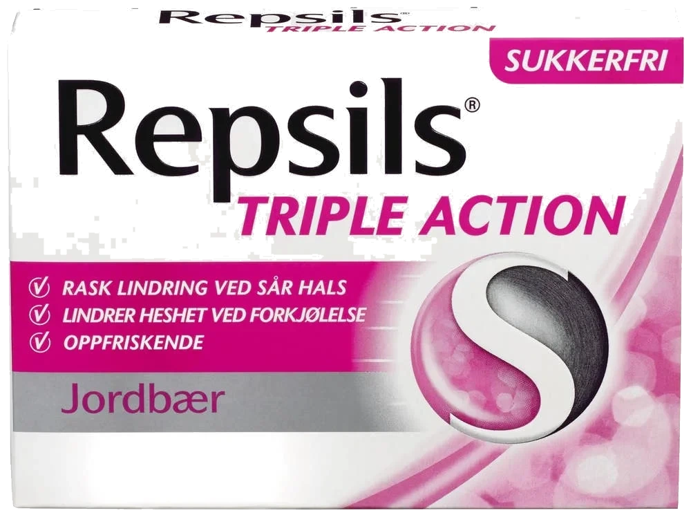 Halstabletter Jordbær