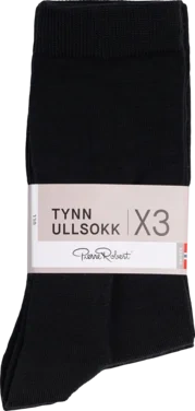 Ullsokk Tynn X3 Black 41-45 Pierre Robert