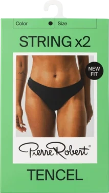 String Tencel X2 Black S Pierre Robert