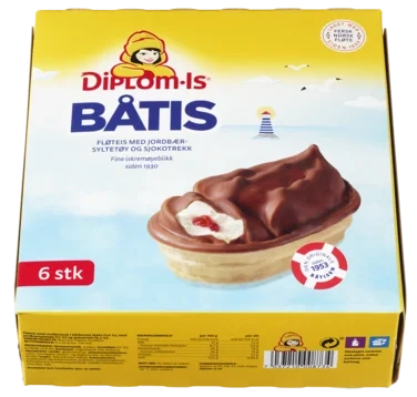 Diplom-is Båtis 6 stk
