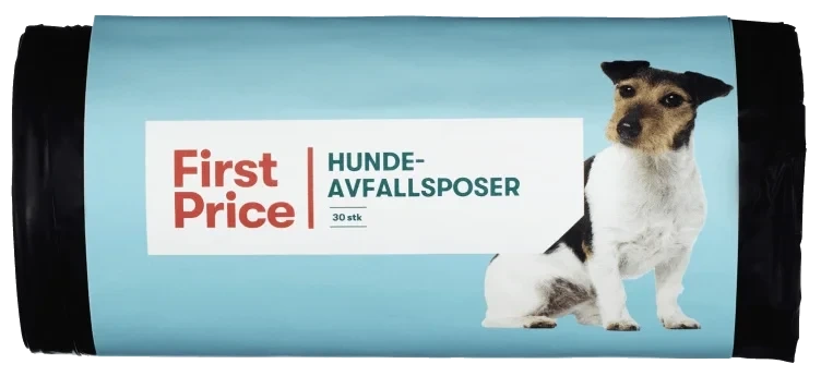 Hundeavfallsposer 30stk First Price