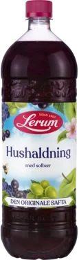 Husholdningssaft m/Solbær 1,5l Lerum