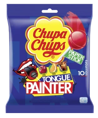 Chupa Chups Tongue Painter Bag 120g