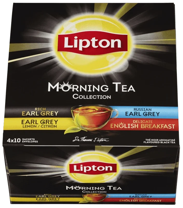 Lipton Morning Tea Collection 40 poser