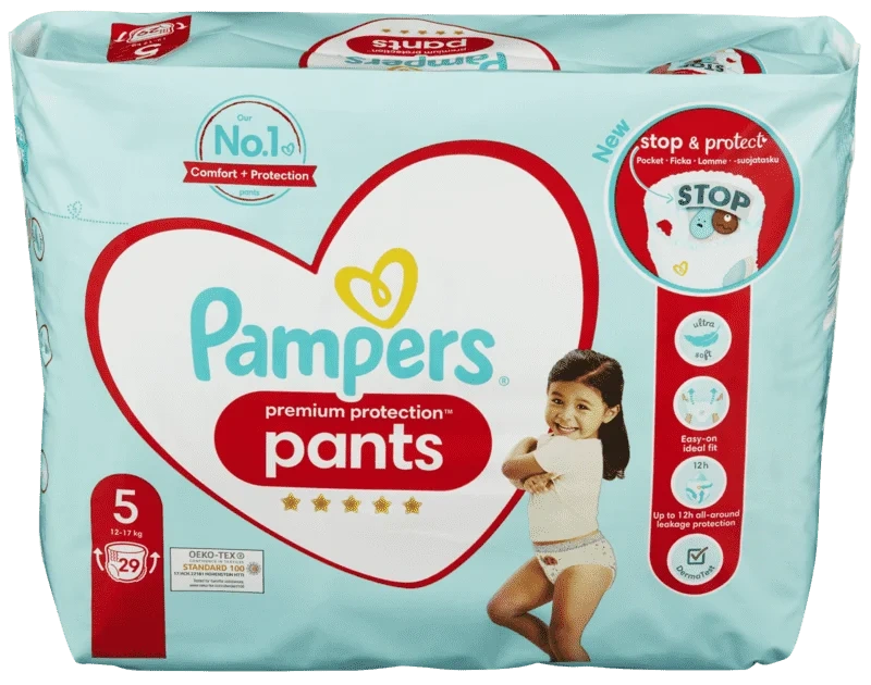 Pampers Premiumprotection Pants S5 12-17kg 30stk