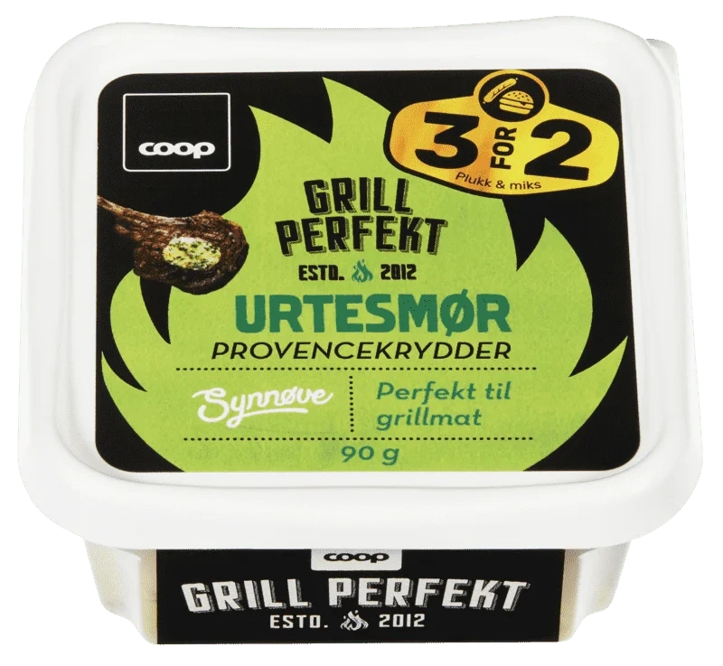 Coop Grill Perfekt Urtesmør 90g