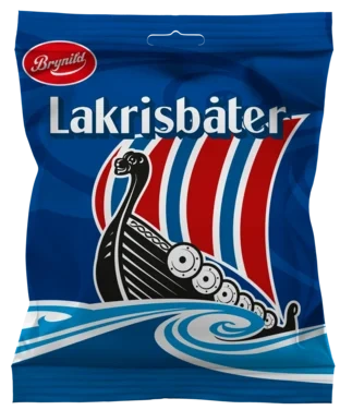 Lakrisbåter 425g Brynild