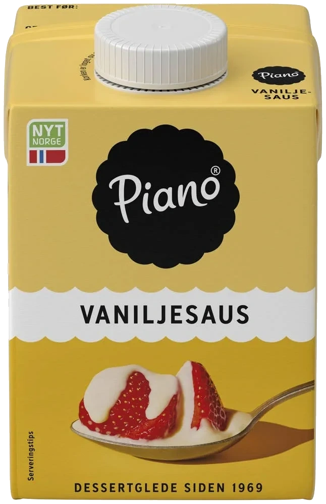 Vaniljesaus Piano