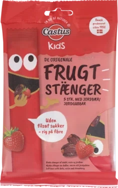Castus Fruktstang Jordbær 100g