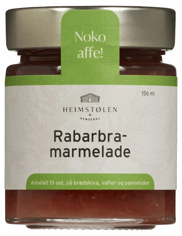 Rabarbramarmelade 156ml Heimstølen