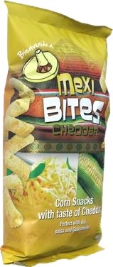 Corn Snacks Cheddar 125g Mexi Bites
