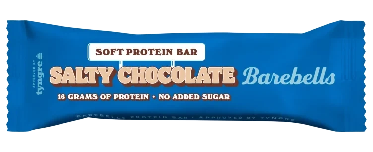 Barebells proteinbar salty chocolate 55g