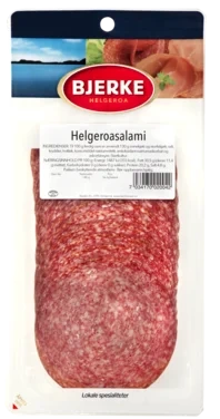 Helgeroa Salami skivet 140g