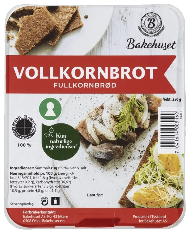 Vollkornbrød 250g