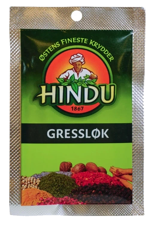 Gressløk Hindu Pose