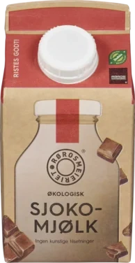 Sjokomjølk Økol.0,5l Rørosmeieriet