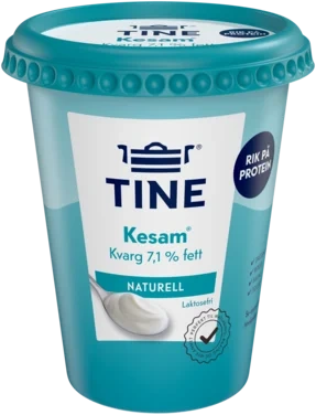 Kesam Naturell Laktfri. 420g Tine