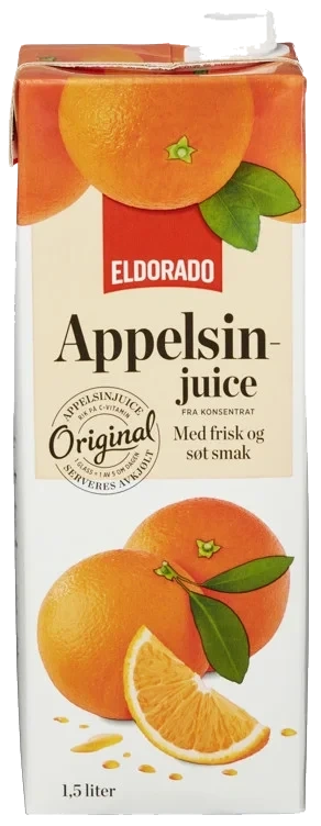 Appelsinjuice 1,5l Eldorado