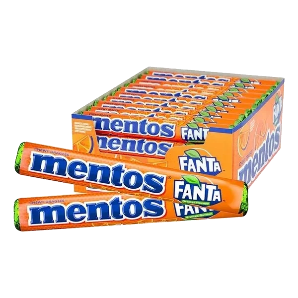 Mentos Fanta (Kartong 40 ruller)