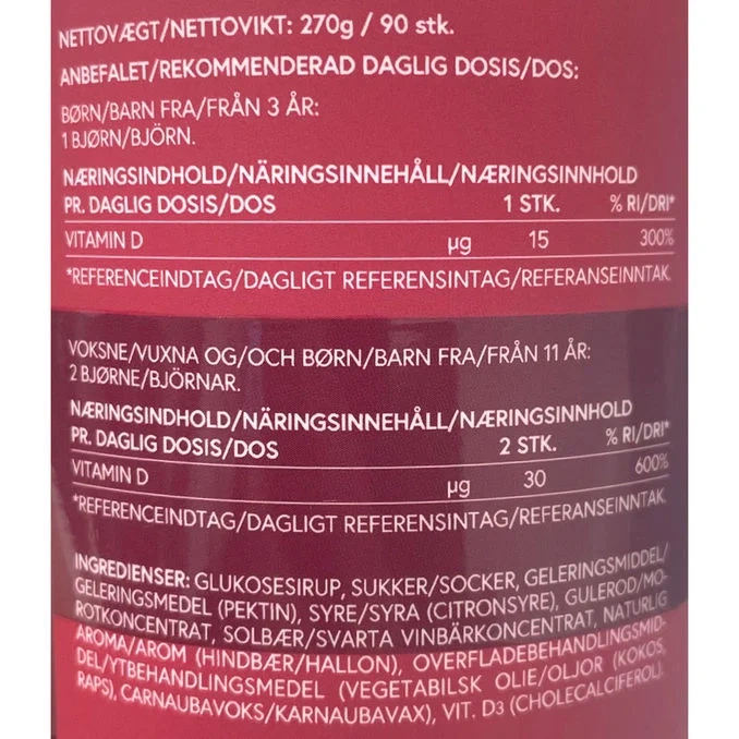 D-vitamin Hallon