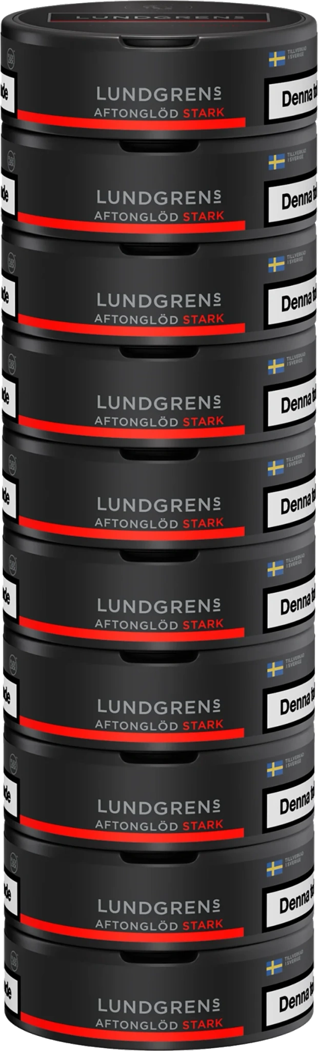 Lundgrens Aftonglöd Stark 10-pack