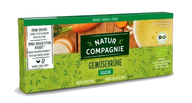 Natur C grønnsaksbulj 12 kuber 126 gr