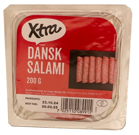 Dansk Salami Xtra 200g