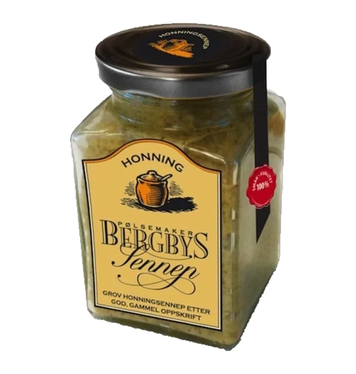 Honningsennep 230g Bergbys