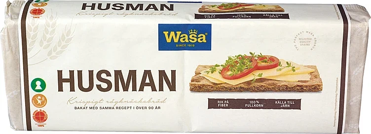 Husman Knekkebrød 520g Wasa