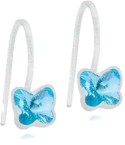 Blomdahl Medical Plastic Pendant Fixed Butterfly