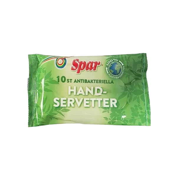 Antibacteriell Håndwipes 10pk