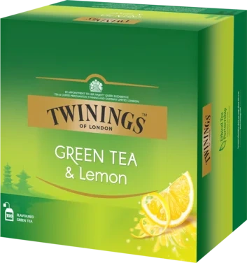 Twinings Grønn Te Sitron 4x100bg
