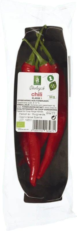 Änglamark Rød Chili 50g