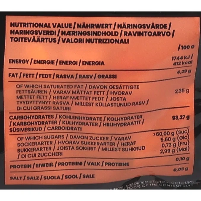 Frystorkat Godis Crunchy Rainbows