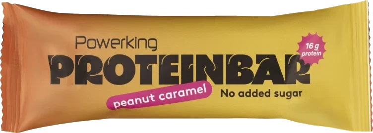 Powerking Proteinbar Peanøtt&Karamell 55g