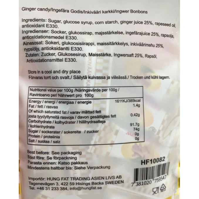 Godis Ingefära
