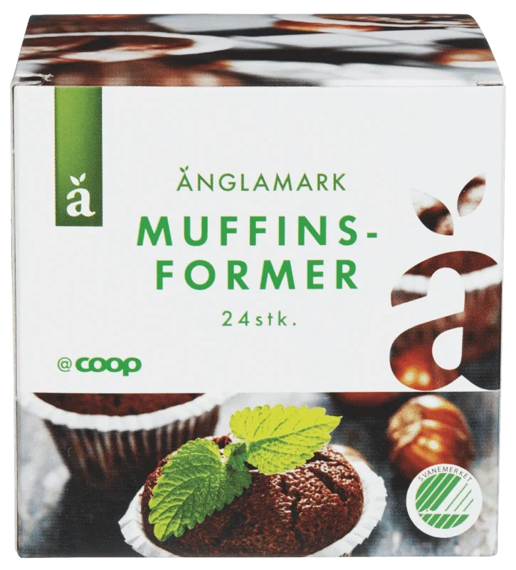 Änglamark Muffinsformer 24stk