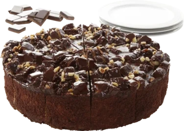 Chocolate Crunch Cake Oppd.12stk - 1600g