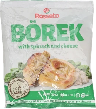 Børek Spinat og Ost