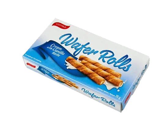 Wafer Rolls Vanilla 75g