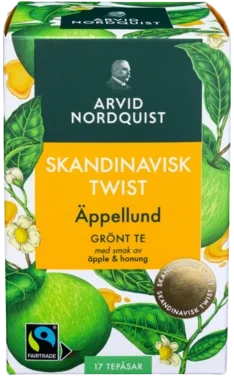 Arvid Nordquist Fairtrade Äppellund Grønn Te 17st
