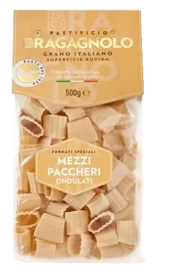 Bragagnolo mezzi paccheri 500g