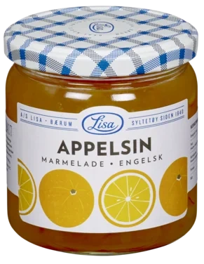Appelsinmarmelade 420 Gr Glass Lisa