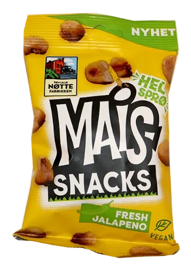 Maissnacks Jalapeno 55g